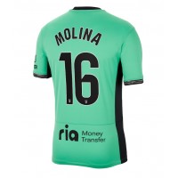 Dres Atletico Madrid Nahuel Molina #16 Rezervni 2023-24 Kratak Rukav